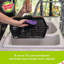 Esponja Para Limpeza Scotch Brite Extrema (roxa) Com 4 Unidades