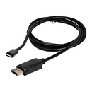 CABO NWT DISPLAY PORT MACHO 1.2V 4K 60HZ PARA TIPO C MACHO 1,8M