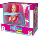 Boneca Meu Beijinho Baby Papinha Com Acessórios Para Alimentação