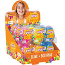 Slime Ovo Mix Foam 63g Display Com 18 Unidades