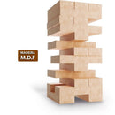 Jogo Diverso Torre Maluca 39 Peças De Madeira