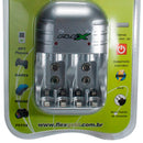 Carregador De Bateria Fxc03 Flex