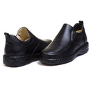 Sapato Casual Conforto Couro Preto - RT8001FLOPTO
