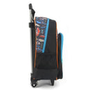 Mochila Infantil Com Rodinha Hot Wheels Grande Preta