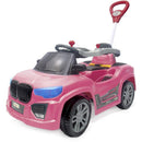 Veículo Para Bebê Bm Car Rosa 30kg Com Som