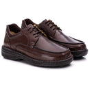 Sapato Casual Conforto Couro Marrom - RT8002FLOCFE
