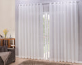 Cortina Linho Tecido 5,00x2,50 Para Varão Simples