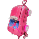 Mochila Infantil Com Rodinha Barbie Conversivel