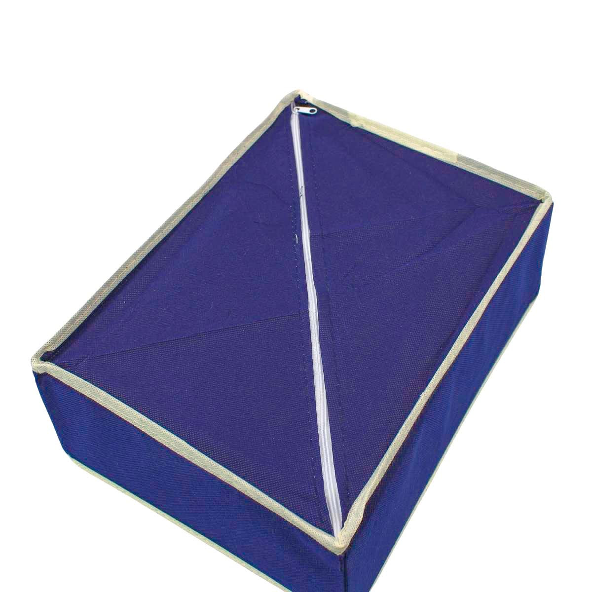 Organizador Gaveta 8 Divisórias Com Zíper Cueca Calcinha Gravata Armário