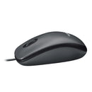 Mouse Logitech M90 Cinza USB - 910-004053