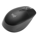Mouse Logitech M190 Cinza sem fio - 910-005902