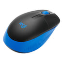 Mouse Logitech M190 Azul sem fio 910-005903-C