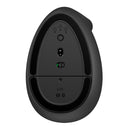 Mouse Logitech Lift Preto sem Fio Ergonômico - 910-006466