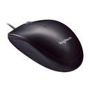 Mouse Logitech M90 Preto USB com Fio - 910-007599