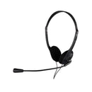 Fone De Ouvido Headset P2 C/ Microfone Office F-024 Preto Hoopson
