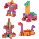 Brinquedo Para Montar Brinkadeira Click Com 150 Peças E Cadeira Multifuncional