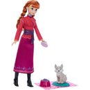 Boneca Disney Frozen Anna Com Bebe Raposa