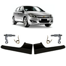 Par Maçaneta Interna Gatilho Preto Portas Dianteiras Vectra Gt 05 11 - UN / 2