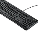 Teclado Logitech K120 Preto USB - 920-004423-C