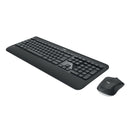 Kit Teclado e Mouse Logitech MK540 Sem Fio - Preto - 920-008674-C