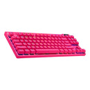 Teclado Gamer Logitech G PRO X LIGHTSPEED Mgnta 920-012154