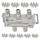 Divisor De Antena 1x4 5-2400mhz Satelite Storm 10 Unidades