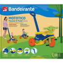 Triciclo Mototico Passeio/pedal Azul 1