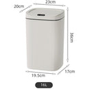 Lixeira Automática Com Sensor 16l