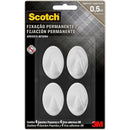 Gancho Plástico Scotch Plast. Extrema Peq. C/4 Blister