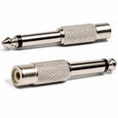Adaptador Rca Femea Para P10 Mono Metal Storm 10 Unidades