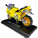 Miniatura Moto De Brinquedo Com Som E Acende Farol Metal