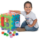 Brinquedo Educativo Cubo Didático Grande 2 Em 1