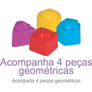 Brinquedo Educativo Baby Bus Mercotoys Com Formas E Engrenagens