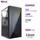 Computador B700 Core I7 3770 3.4ghz Memória 16gb Ddr3 Ssd 512gb Fonte 200w  Linux Ubuntu