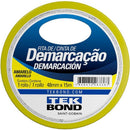Fita Para Demarcação De Solo Pvc Amarela 48mm X 15m