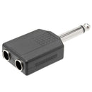 Adaptador P10 Mono Para 2 J10 Mono áudio Storm 10 Un