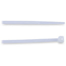 Abraçadeira De Nylon Branca 3,6x200mm - Pacote Com 100 Unidades