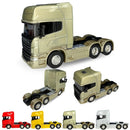 Miniatura De Caminhão Scania V8 R730 Trucado Metal Fricção