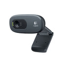 Webcam Logitech C270 HD 720p 30fps Cinza - 960-000694