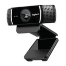 Webcam Logitech C922 Full HD 1080p  Preta 960-001087-C