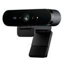 Webcam Logitech Brio Profissional 4K Preta - 960-001723