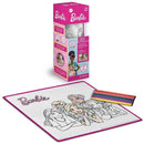 Tapete Mágico Acqua Barbie Com 6 Canetas Laváveis 50x50cm