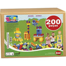 Brinquedo Para Montar Mais Blocos 200 Peças