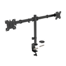 SUPORTE DE MESA TRIARTICULADO MULTIVISÃO MT-ERGO-B2-PR COM INCLINAÇÃO PARA 2 MONITORES DE 10¿ A 24¿