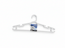 Kit 3 Cabides Napoli Branco Reforçado Antideslizante C/ Gancho Luxo - pc / 3