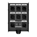 Painel Para Multicabos Sem Conectores 8 Vias Xlr Wireconex