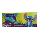 Brinquedo Gira E Anda Stitch Com Luz