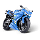 Moto Racing Motorcycle Esportiva De Brinquedo Com Rodas Livres