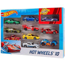 Hot Wheels Die-cast Pack Com 10 Carrinhos