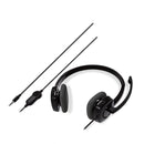 Headset Logitech H151 Preto estéreo analógico 981-000587